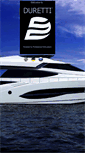 Mobile Screenshot of duretti-yachts.com